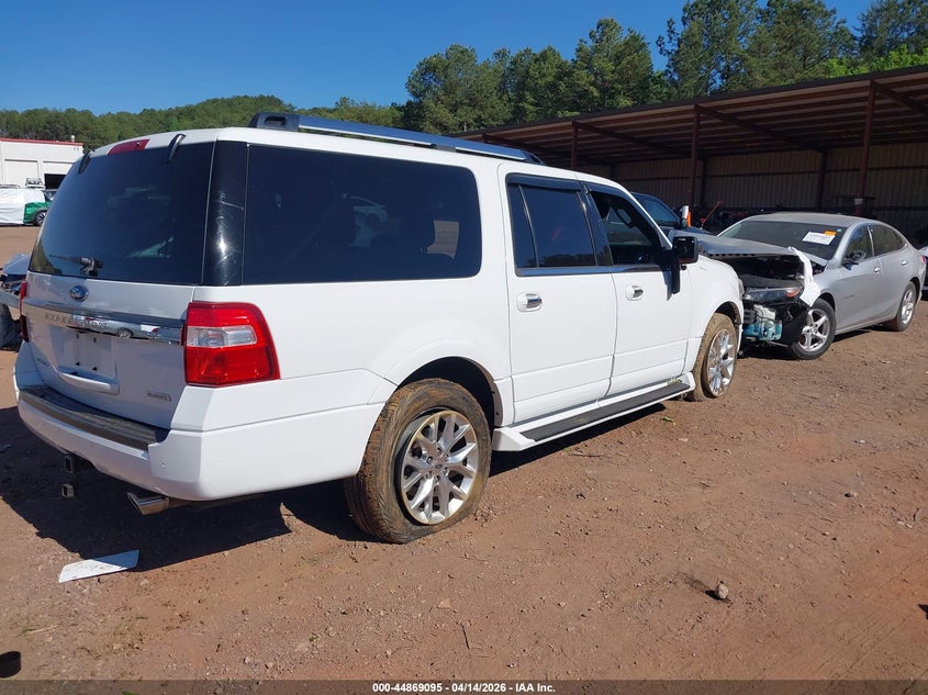 2017 Ford Expedition 3.5 El Limited white Lot 111044869095 Vin 1FMJK1KT8HEA64020