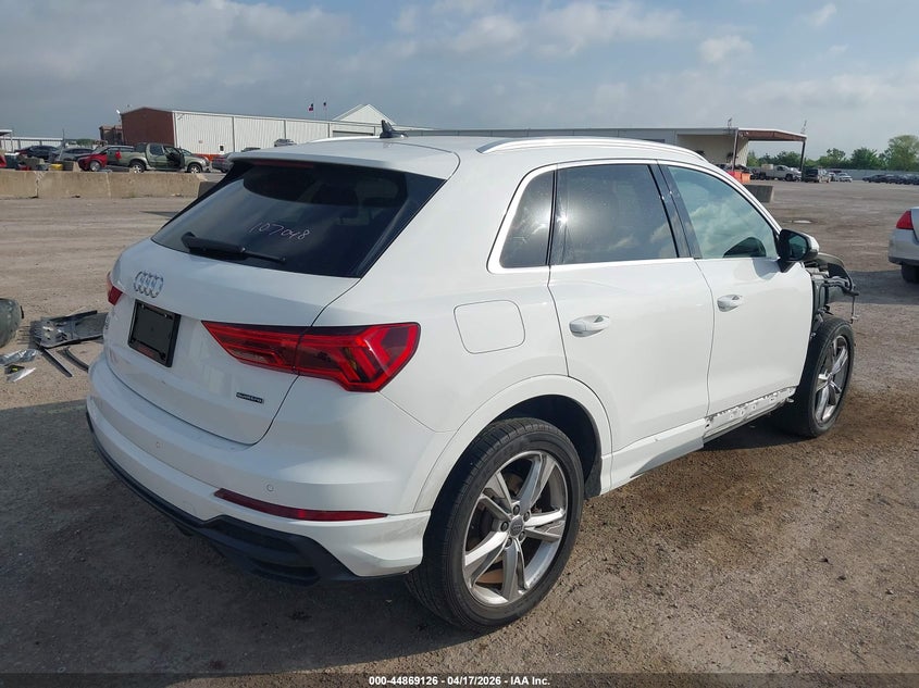 Vin: wa1decf30k1082258, lot: 45366437, audi q3 2.0t s line premium 20194