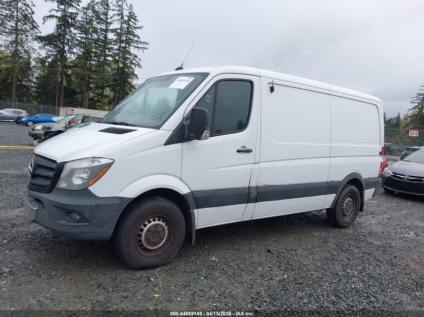 2014 Mercedes-benz Sprinter 2.1 2500 Normal Roof white Lot 111044869145 Vin WD3PE7CC9E5842774