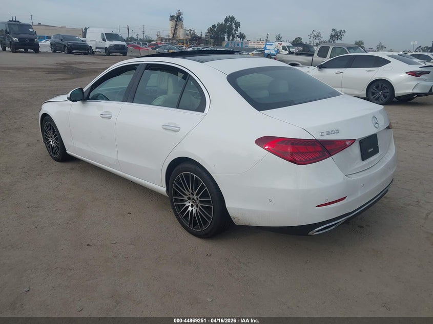 2024 MERCEDES-BENZ C 300 auction photo 3