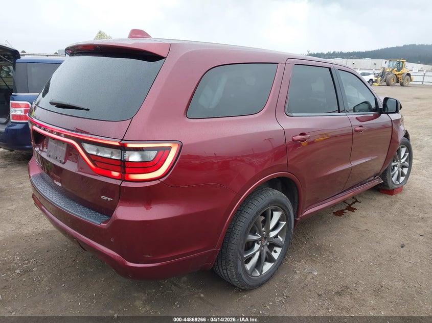1C4RDJDG5HC725239 2017 Dodge Durango 3.6 Gt Awd brown