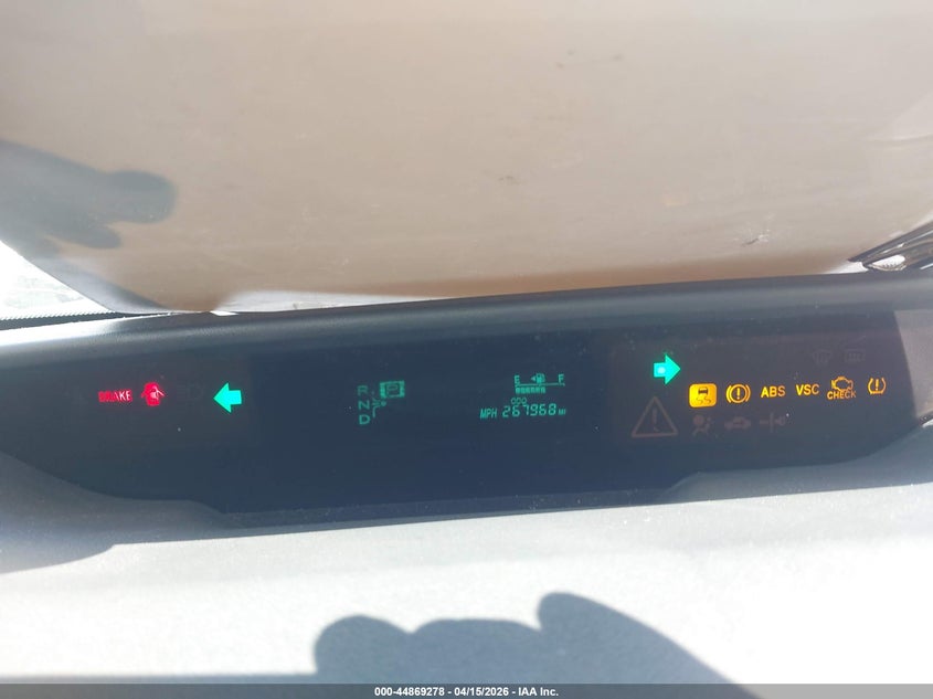 2007 Toyota Prius VIN: JTDKB20U277620738 Lot: 44869278