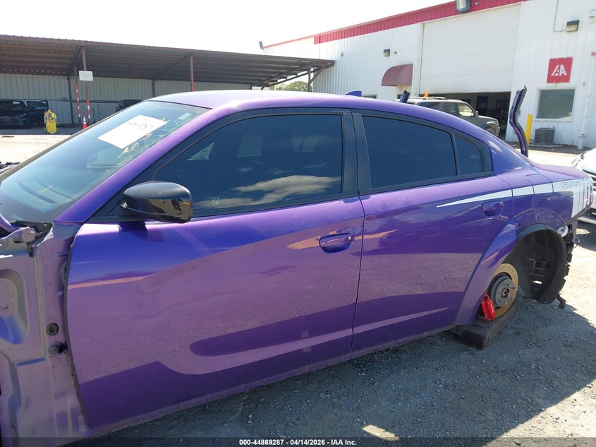 2023 Dodge Charger 6.4 Scat Pack Widebody purple Lot 111044869287 Vin 2C3CDXGJ5PH634908