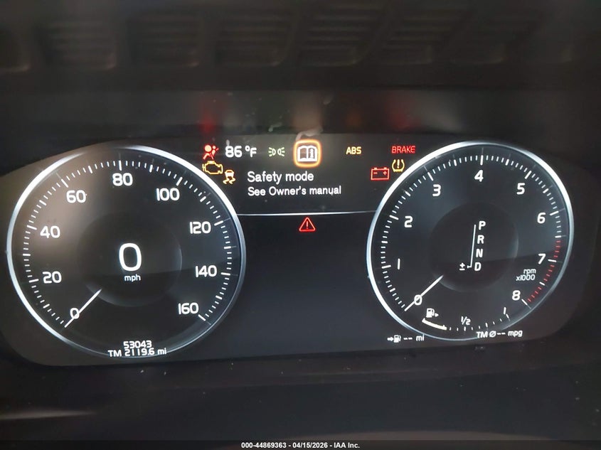 2022 Volvo Xc90 T6 Inscription 7 Passenger VIN: YV4A22PLXN1783823 Lot: 44869363