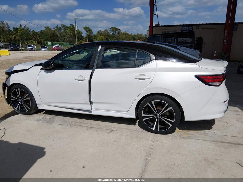 2022 Nissan Sentra Sr Xtronic Cvt VIN: 3N1AB8DV6NY312262 Lot: 44869365