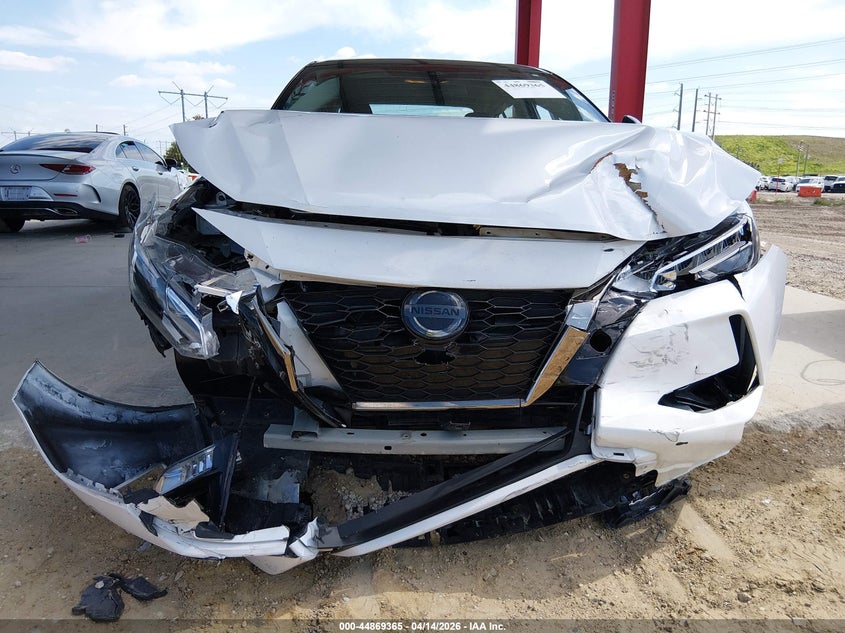 2022 Nissan Sentra Sr Xtronic Cvt VIN: 3N1AB8DV6NY312262 Lot: 44869365