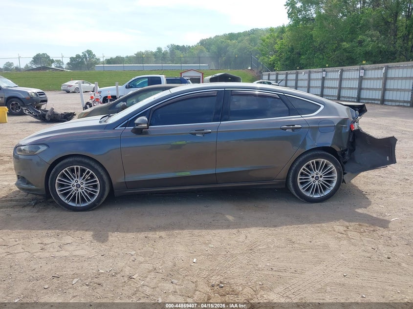 2016 Ford Fusion 2.0 Se grey Lot 111044869407 Vin 3FA6P0H94GR169561