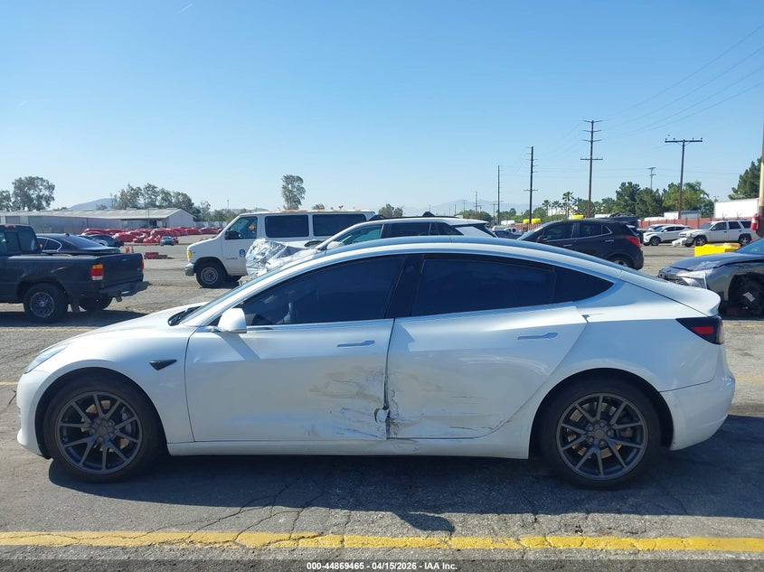 2019 Tesla Model 3 Long Range/Performance white Lot 111044869465 Vin 5YJ3E1EB8KF511328