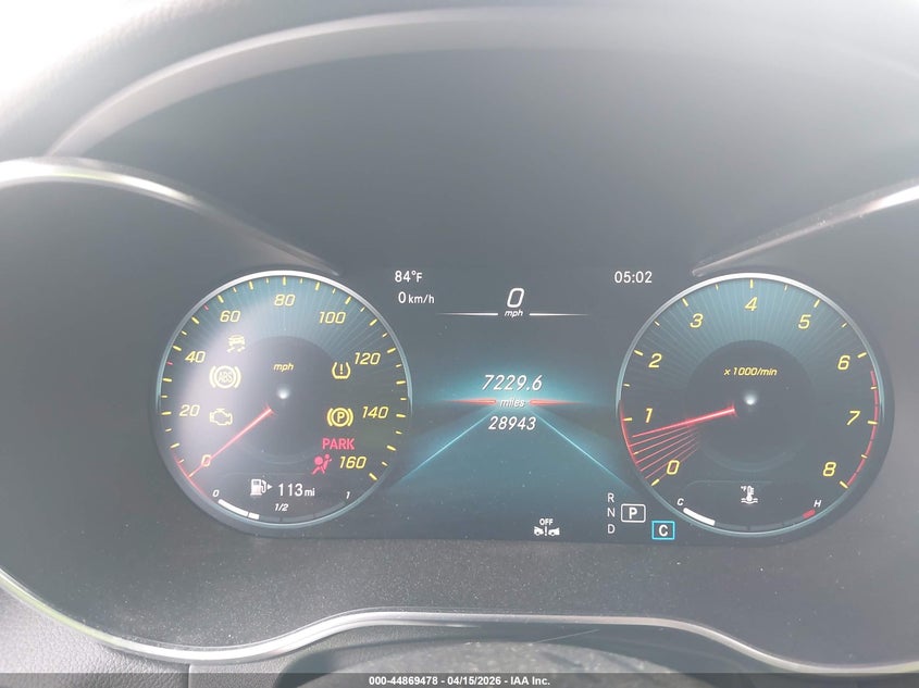 2021 Mercedes-Benz Glc 300 4Matic Coupe VIN: W1N0J8EB8MF873609 Lot: 44869478