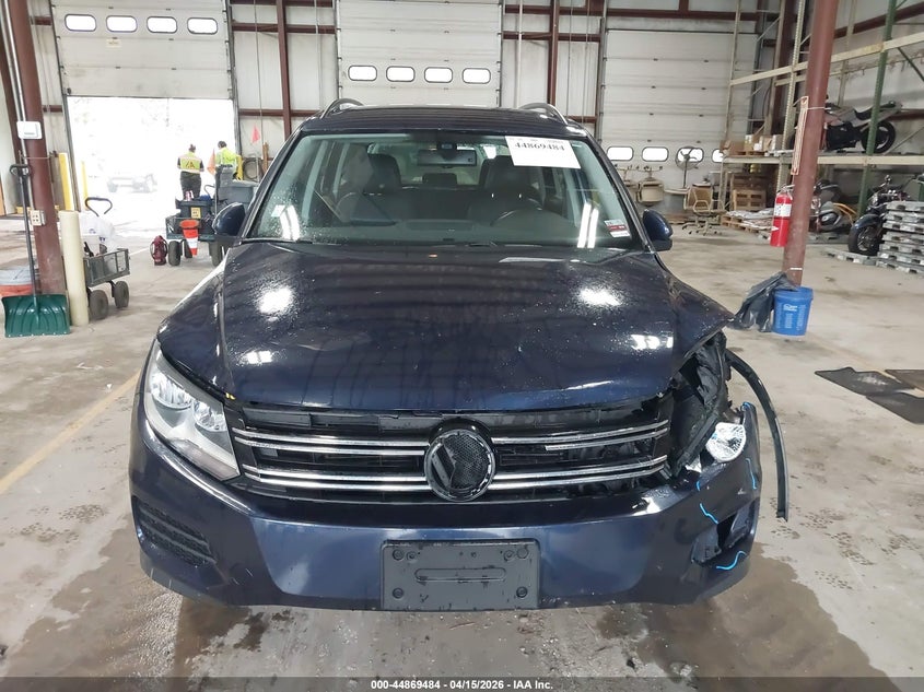 2016 Volkswagen Tiguan S VIN: WVGBV7AX0GW576138 Lot: 44869484