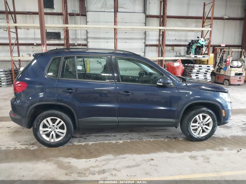 2016 Volkswagen Tiguan S VIN: WVGBV7AX0GW576138 Lot: 44869484