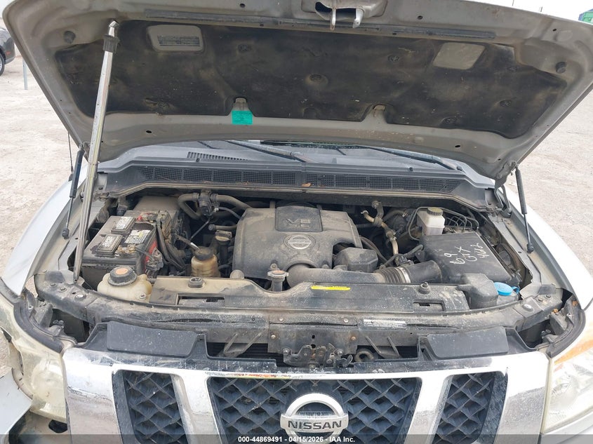 2011 Nissan Titan Sl VIN: 1N6BA0ED6BN318760 Lot: 44869491