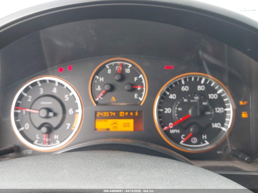 2011 Nissan Titan Sl VIN: 1N6BA0ED6BN318760 Lot: 44869491