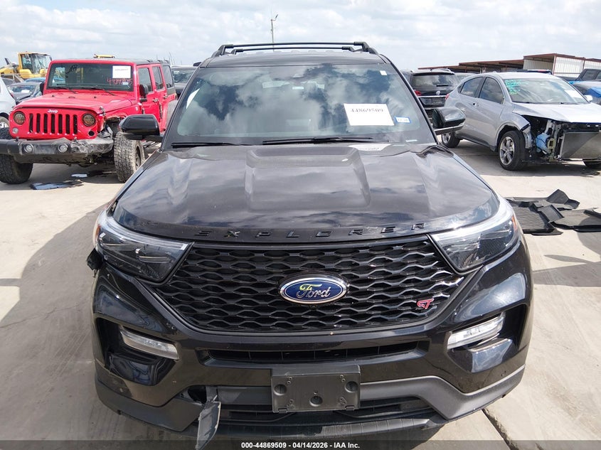 2023 Ford Explorer 3.0 St black Lot 111044869509 Vin 1FM5K8GC6PGC15846