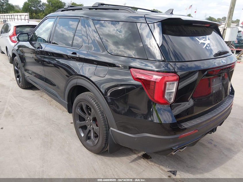 2023 Ford Explorer 3.0 St black Lot 111044869509 Vin 1FM5K8GC6PGC15846