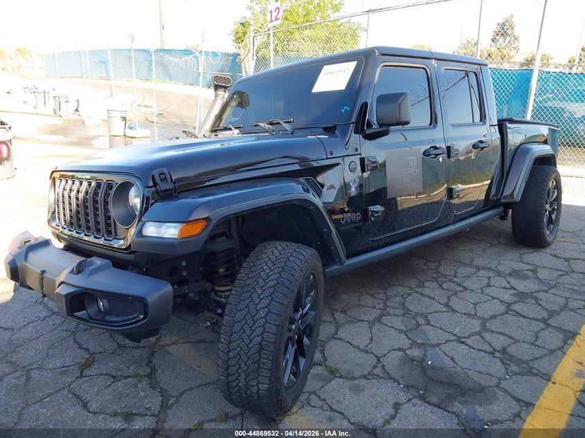 2024 Jeep Gladiator 3.6 Nighthawk black Lot 111044869532 Vin 1C6HJTAG6RL127206