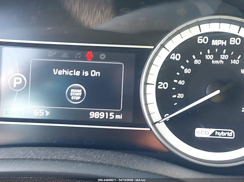 2019 Kia Niro 1.6 Lx white Lot 111044869611 Vin KNDCB3LC1K5274585