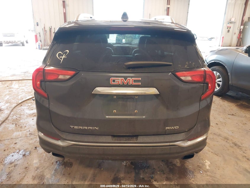 2018 GMC Terrain Slt VIN: 3GKALVEX3JL177049 Lot: 44869629