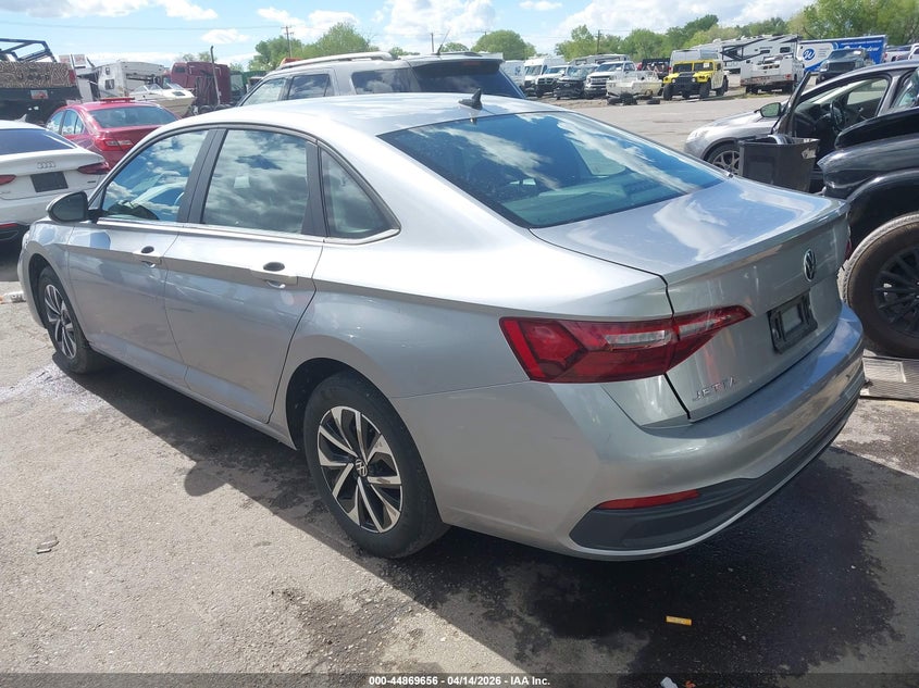 2024 Volkswagen Jetta 1.5 1.5T S silver Lot 111044869656 Vin 3VW5M7BU6RM080558