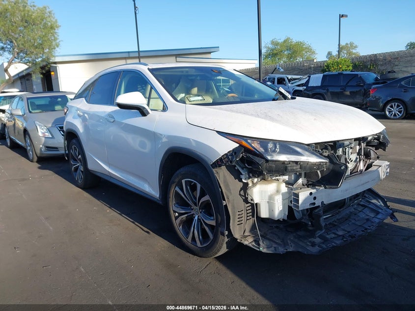 2017 Lexus Rx 3.5 Rx 350 White Lot 111044869671 Vin 2T2ZZMCA0HC048247