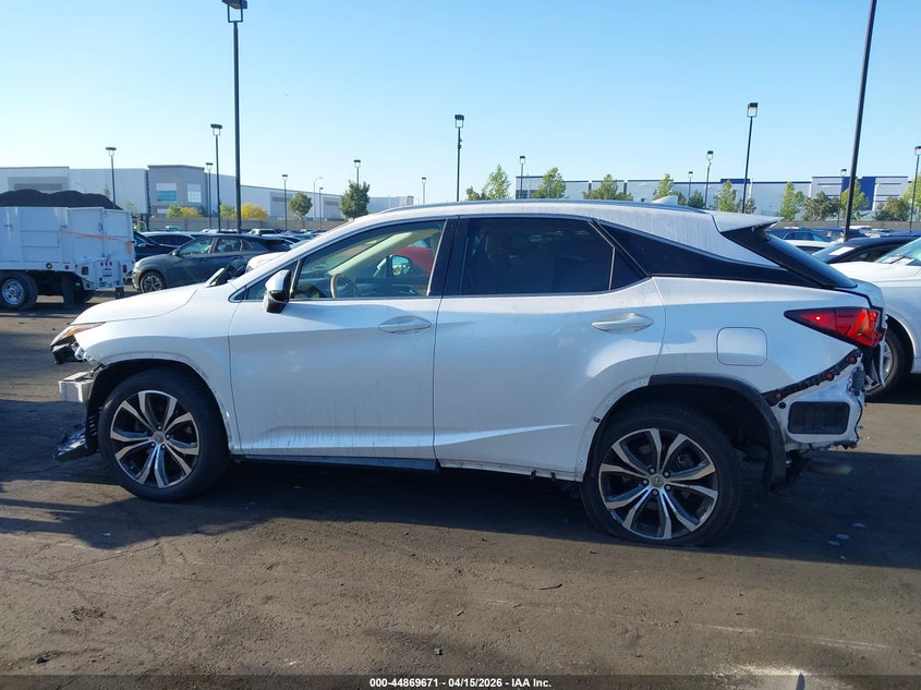 2017 Lexus Rx 3.5 Rx 350 White Lot 111044869671 Vin 2T2ZZMCA0HC048247