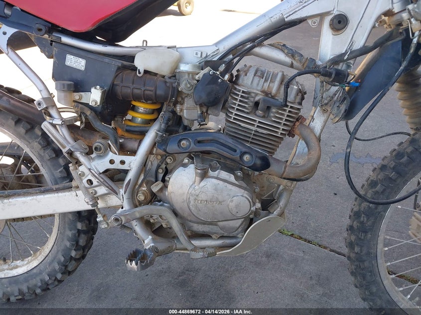 2008 Honda Crf230 L VIN: JH2MD371X8K002481 Lot: 44869672