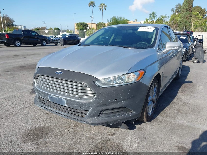 2015 Ford Fusion 2.5 Se Silver Lot 111044869681 Vin 3FA6P0H73FR238818
