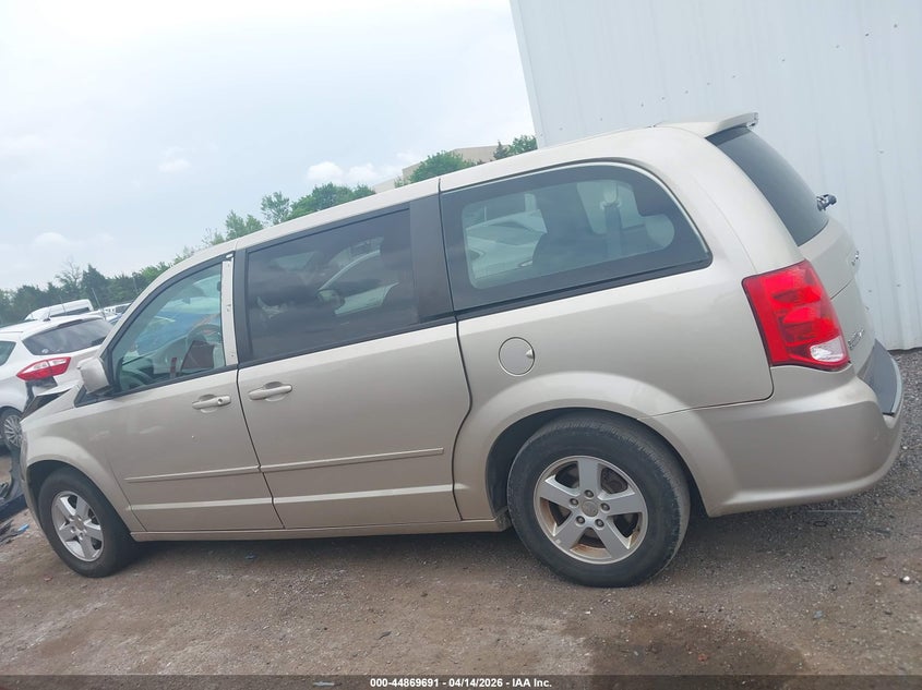 2013 Dodge Grand Caravan Sxt VIN: 2C4RDGCG8DR524750 Lot: 44869691