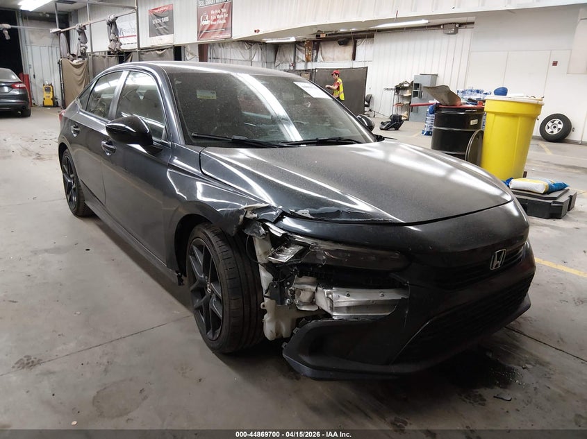2023 Honda Civic 2.0 Sport grey Lot 111044869700 Vin 2HGFE2F56PH511052