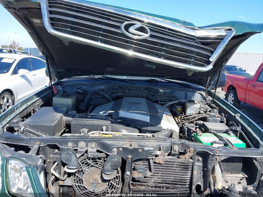 2002 Lexus Lx 470 VIN: JTJHT00W823518922 Lot: 44869703