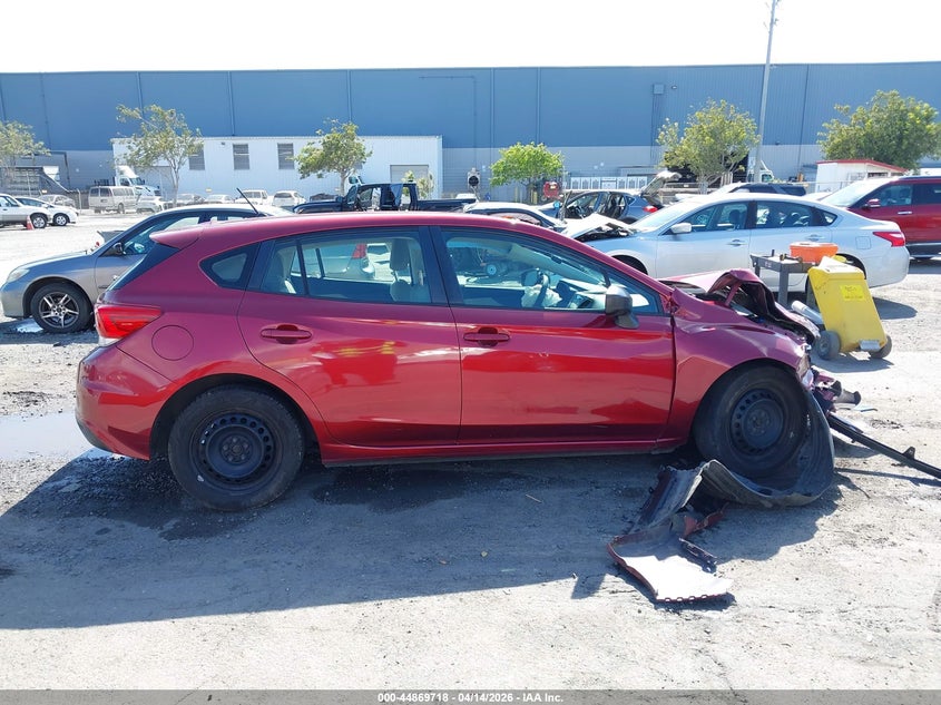 2018 Subaru Impreza 2.0I VIN: 4S3GTAA60J3720459 Lot: 44869718