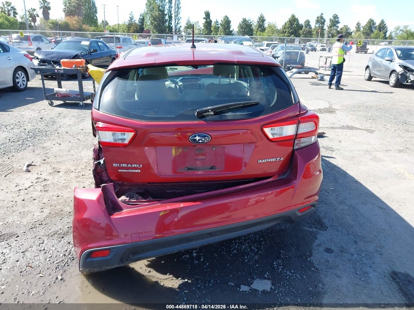 2018 Subaru Impreza 2.0I VIN: 4S3GTAA60J3720459 Lot: 44869718