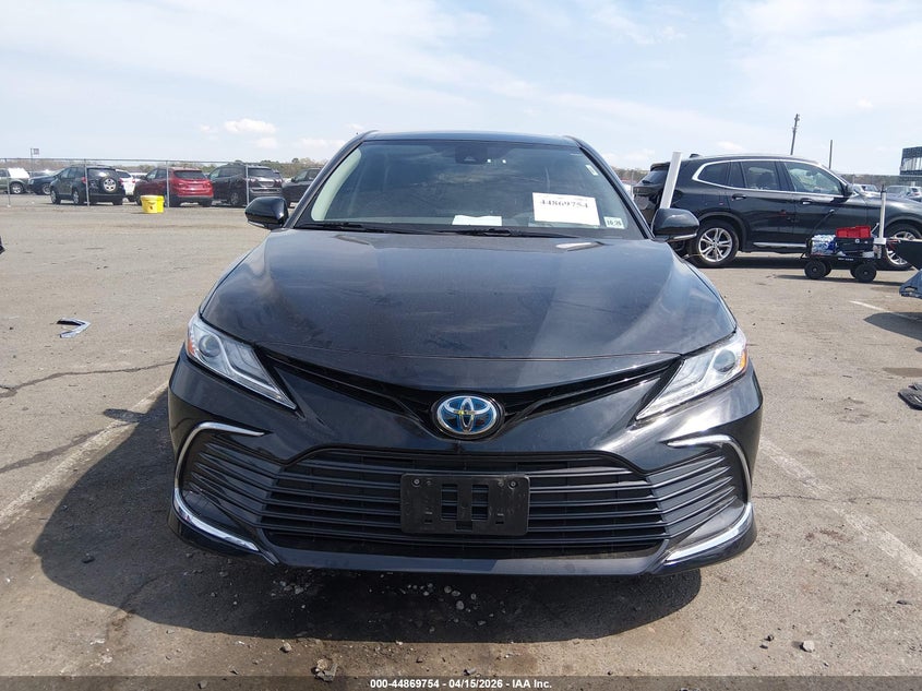2022 Toyota Camry Xle Hybrid VIN: 4T1F31AK2NU573954 Lot: 44869754