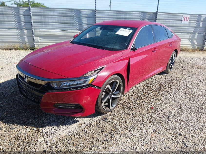 2018 Honda Accord Sport 1HGCV1F31JA247126 photo 1