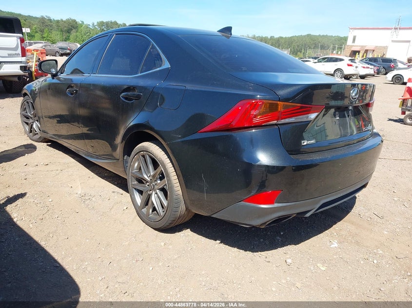 JTHBA1D27H5041200 2017 Lexus Is 2.0 Is 200T black