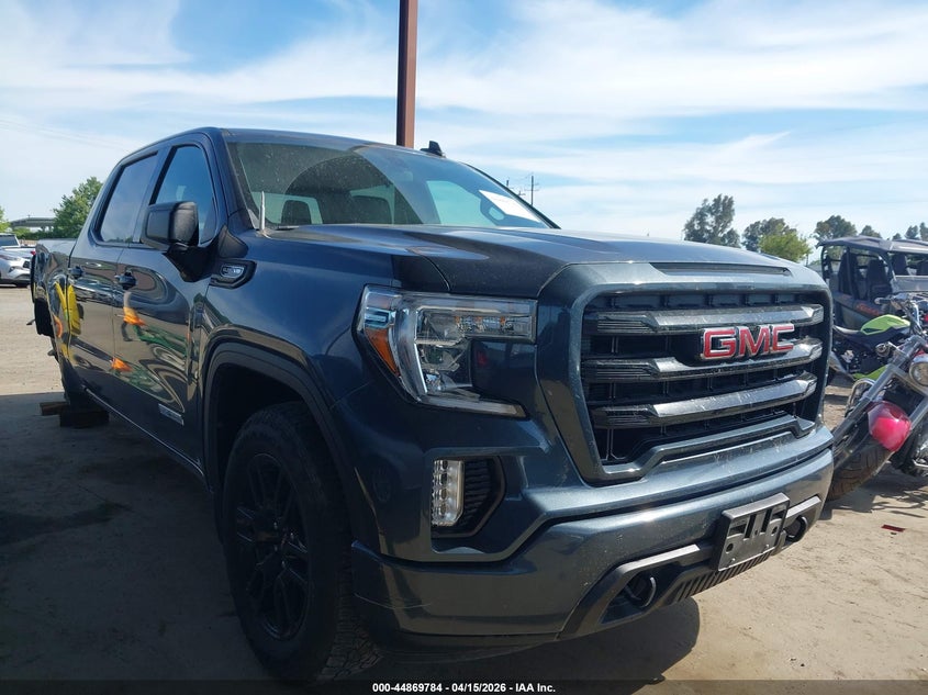 2021 GMC SIERRA 1500 4WD  SHORT BOX ELEVATION