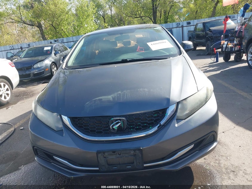 19XFB2F52DE272680 2013 Honda Civic 1.8 Lx Grey
