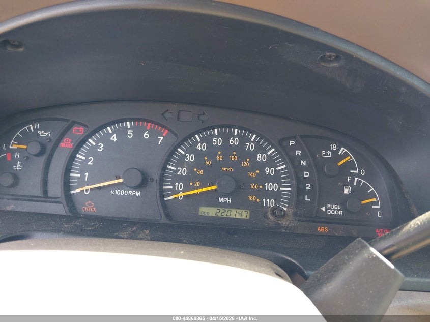 2003 Toyota Tundra Sr5 V8 VIN: 5TBBT44183S341621 Lot: 44869865