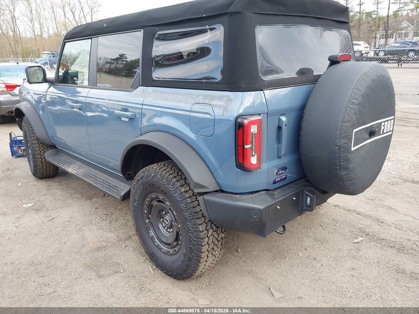2025 Ford Bronco 2.3 Outer Banks Blue Lot 111044869876 Vin 1FMEE8BH0SLB56898
