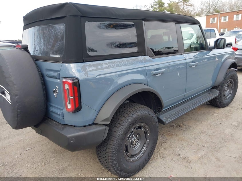 2025 Ford Bronco 2.3 Outer Banks Blue Lot 111044869876 Vin 1FMEE8BH0SLB56898
