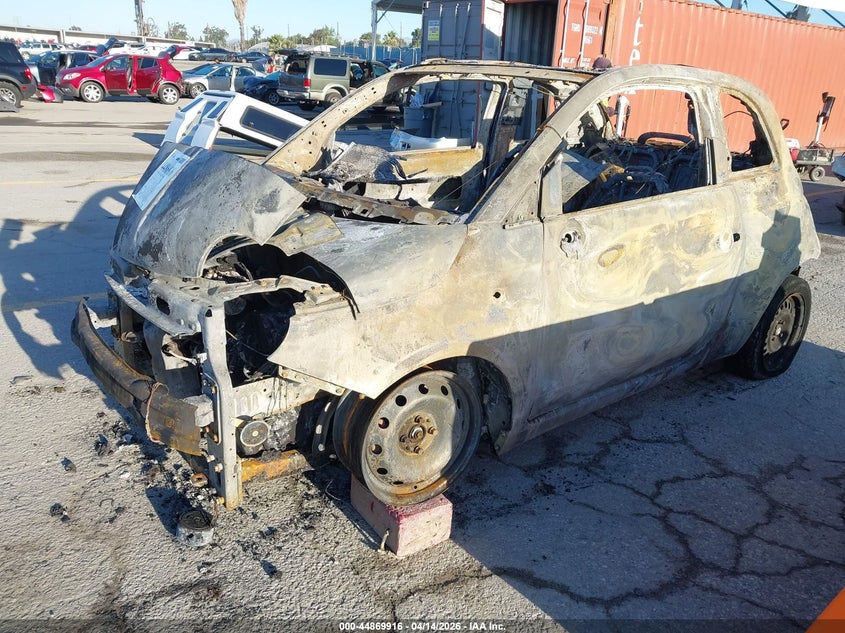 Vin: 3c3cffdr8dt752100, lot: 45367227, fiat 500c pop 20132