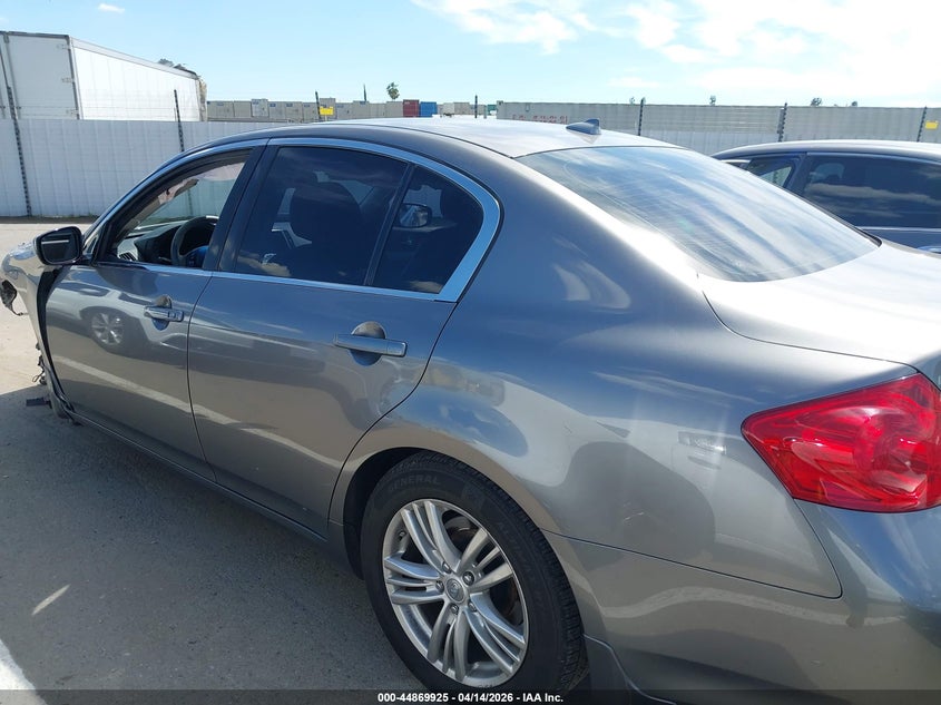 2013 Infiniti G37 Journey VIN: JN1CV6AP8DM719267 Lot: 44869925