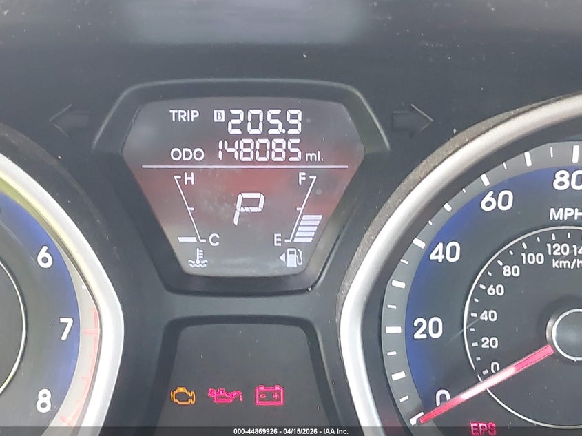 2013 Hyundai Elantra Gls VIN: KMHDH4AE2DU884531 Lot: 44869926