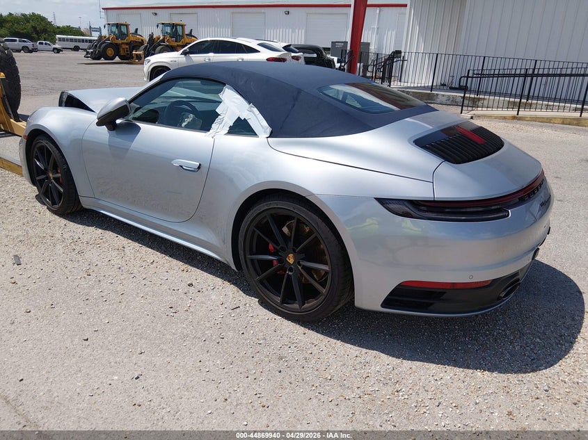 Vin: wp0cb2a92ls263891, lot: 45367251, porsche 911 carrera 4s cabriolet/carrera s cabriolet 20203