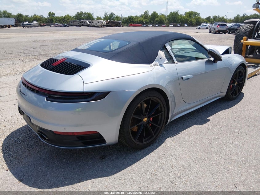 Vin: wp0cb2a92ls263891, lot: 45367251, porsche 911 carrera 4s cabriolet/carrera s cabriolet 20204