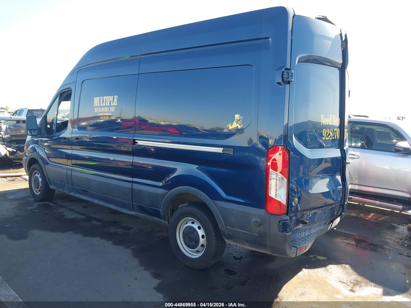 1FTBW2UG9KKB42266 2019 Ford Transit 3.5 -350 blue
