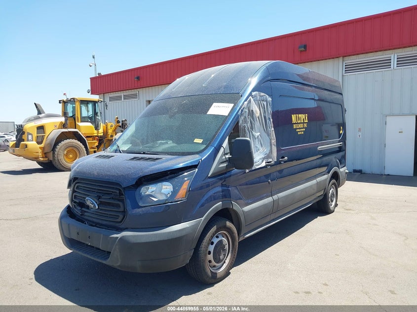 2019 Ford Transit 3.5 -350 blue Lot 111044869955 Vin 1FTBW2UG9KKB42266