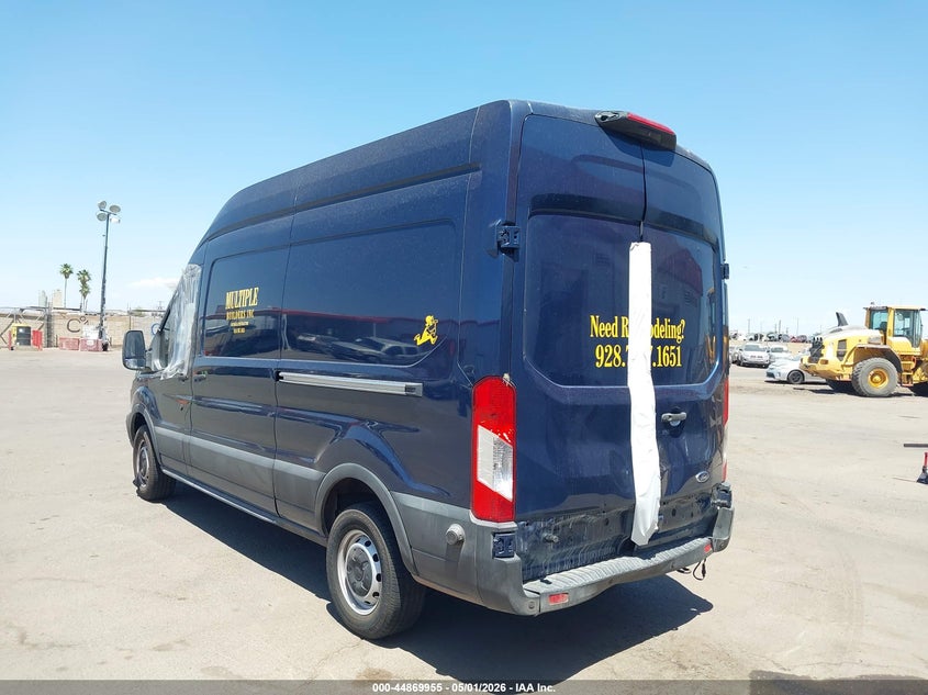 Vin: 1ftbw2ug9kkb42266, lot: 45367266, ford transit-350 20193
