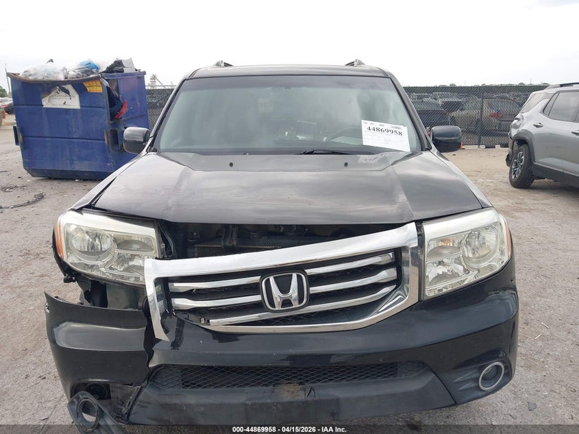 2015 Honda Pilot Touring VIN: 5FNYF4H92FB073862 Lot: 44869958