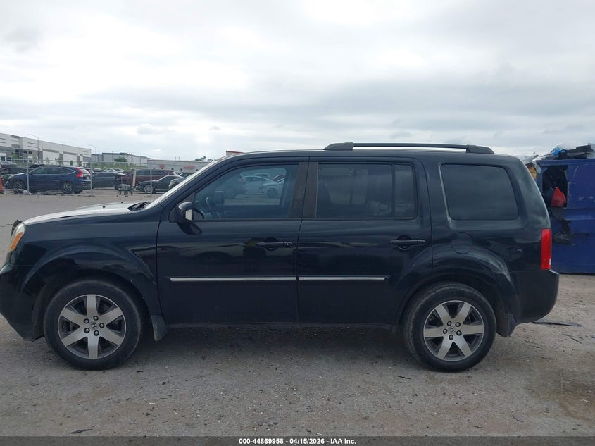 2015 Honda Pilot Touring VIN: 5FNYF4H92FB073862 Lot: 44869958